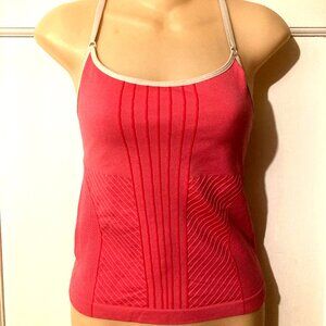 NIKE Women's Vibrant Pink Racer Back Exercise Slvls Top ~ Sz S/M